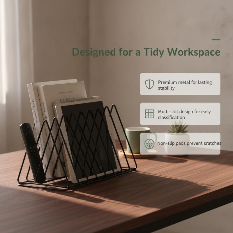 Modern Style Triangle Iron Fil - Magazine Holder Rack review and price