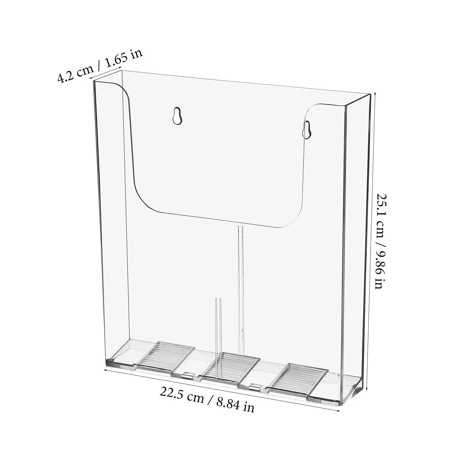2Pcs Wall Storage Organizer Cl - Magazine Holder Rack review and price