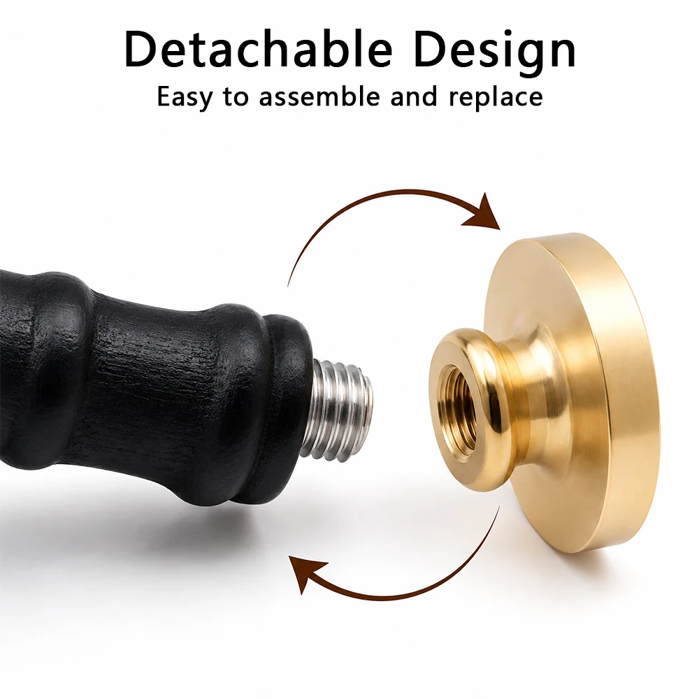 Removable Brass Head Wax Seal  - Wax Seal Stamp Set review and price