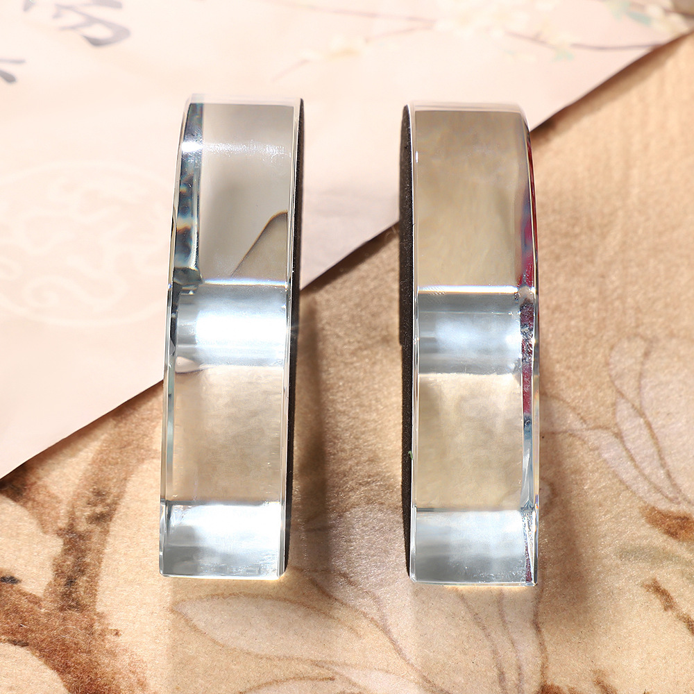 Creative Fan-shaped Crystal Pa - Paper Weight Crystal review and price