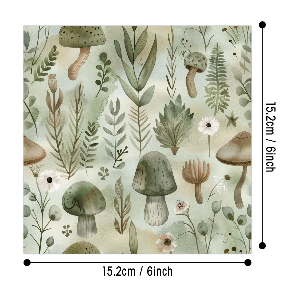 12pcs Vintage Wild Forest Them - Ink Blotter Paper review and price