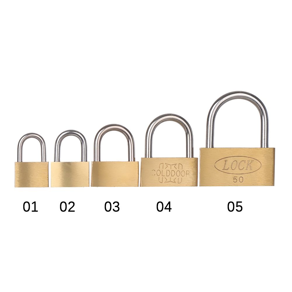 Mini Copper Lock with 2 Keys B - Letter Opener Brass review and price