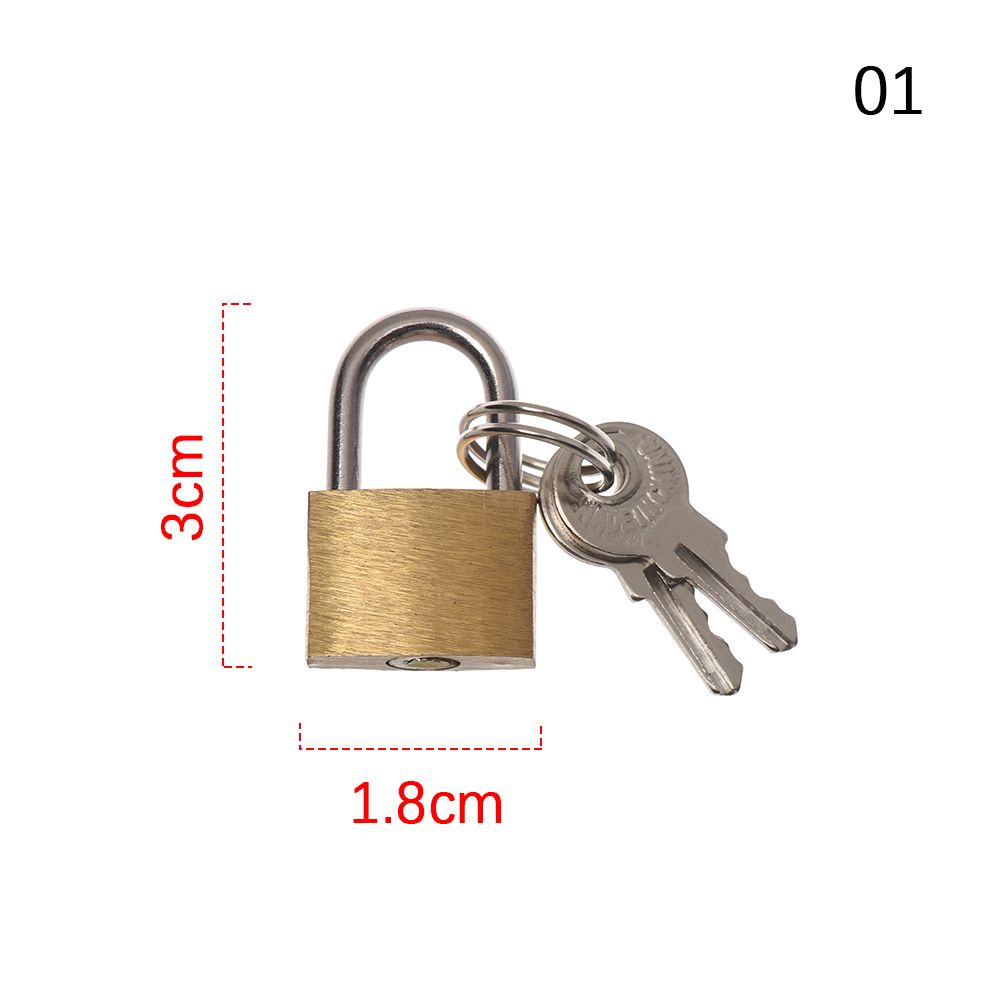 Mini Copper Lock with 2 Keys B - Letter Opener Brass review and price