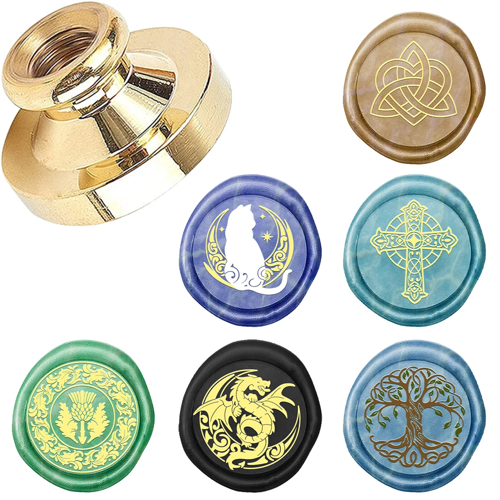Creative Moon Rabbit Cross Dra - Wax Seal Stamp Set review and price