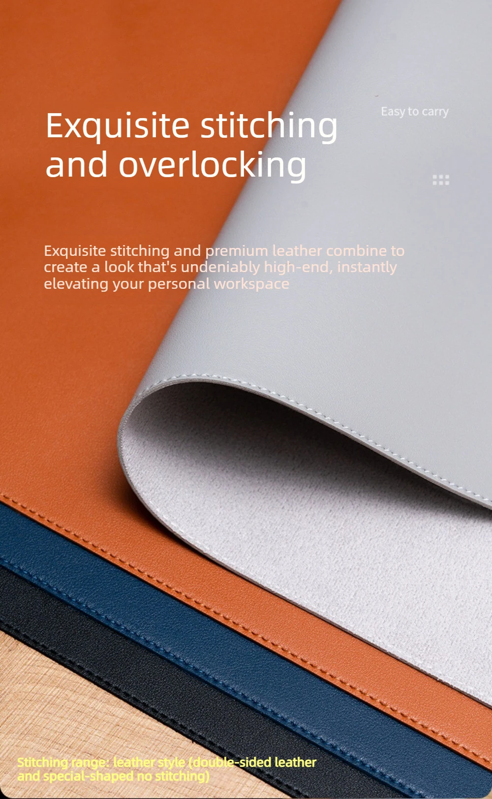 PU Leahter Office Desk Pad Sof - Leather Desk Pad review and price