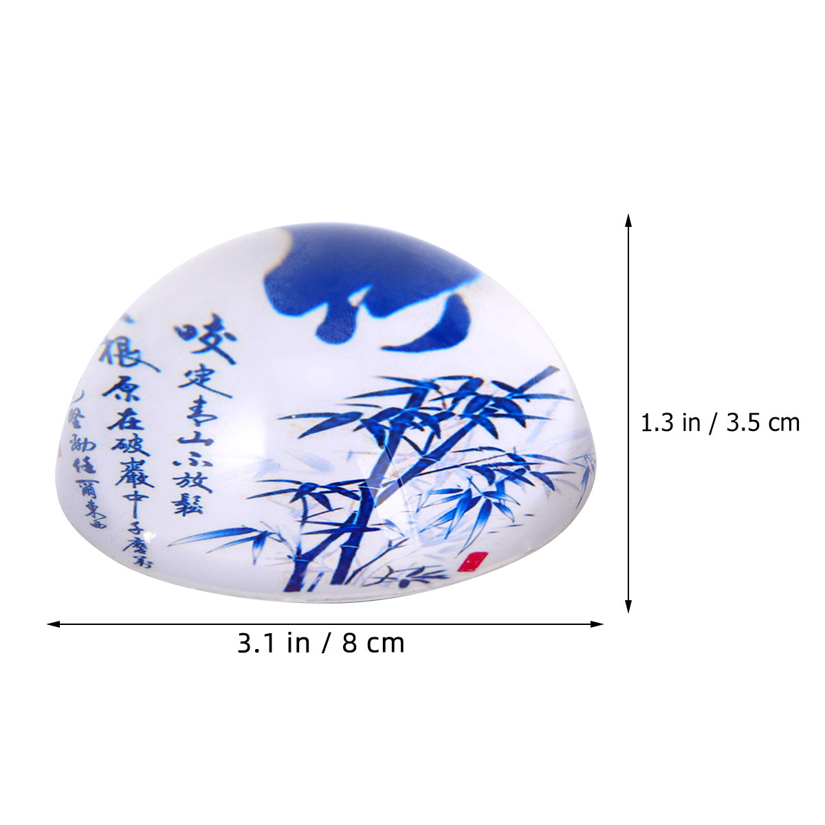 70Mm Glass Steel Crystal Hemis - Paper Weight Crystal review and price