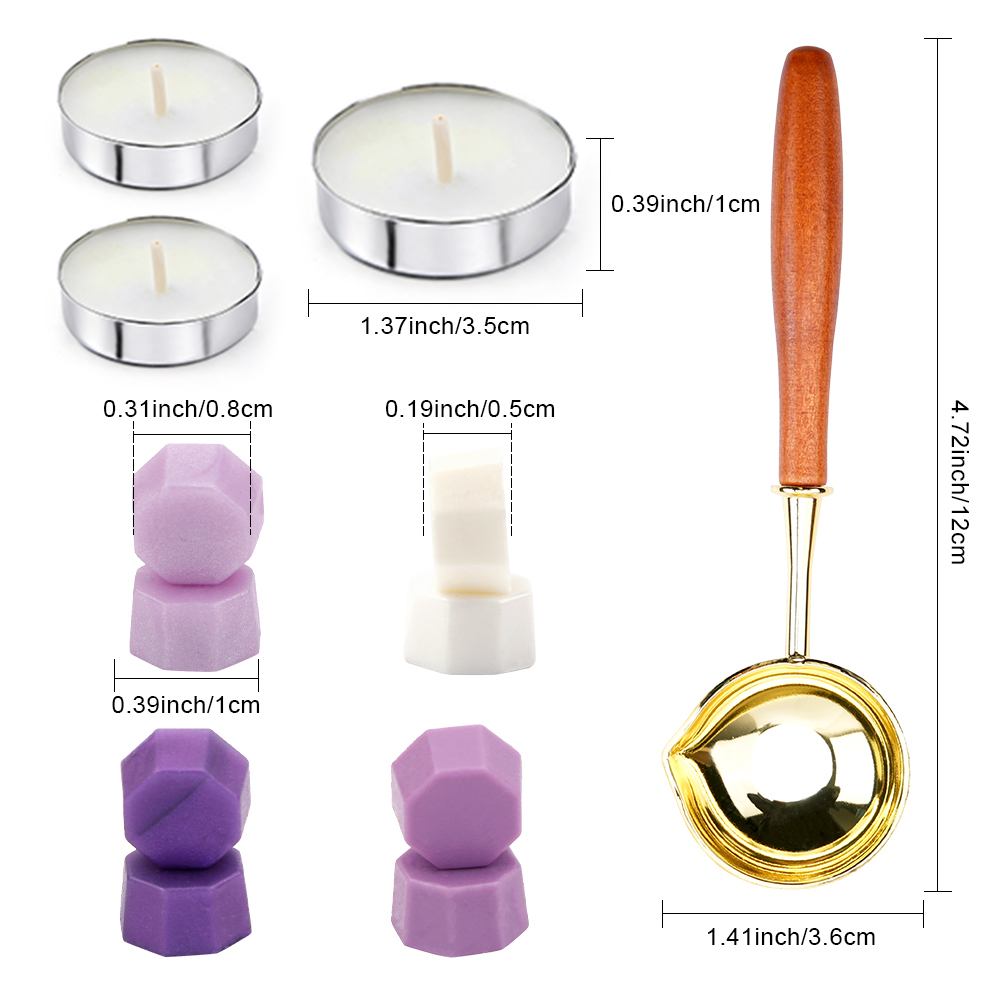 Vintage Wax Sealing Beads Set  - Wax Seal Stamp Set review and price